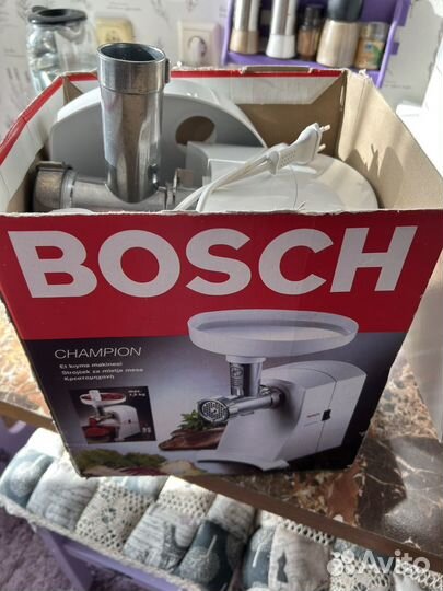 Мясорубка электрическая bosch