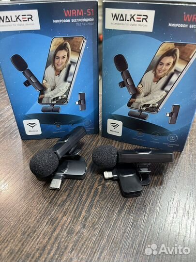 Беспроводной микрофон петличка Walker WRM-51