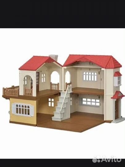 Sylvanian Families самый большой дом с мебелью