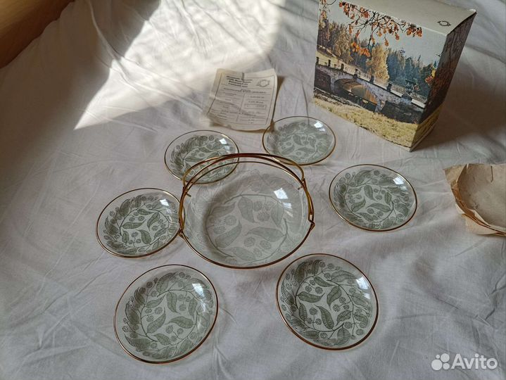 Набор столовой посуды Лакомка (для варенья) СССР