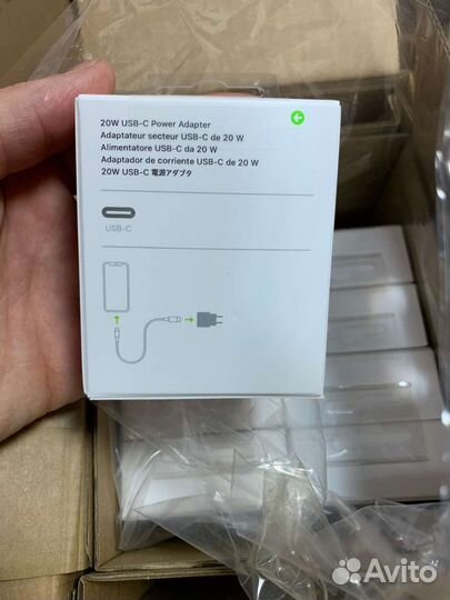 В наличии Adapter Apple 20W Оригинал Индия