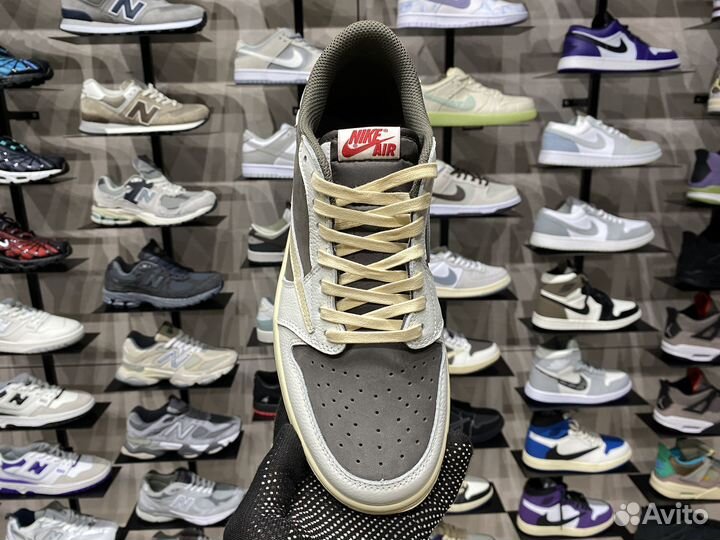 Кроссовки Travis Scott & Nike Air Jordan 1 Low Rev