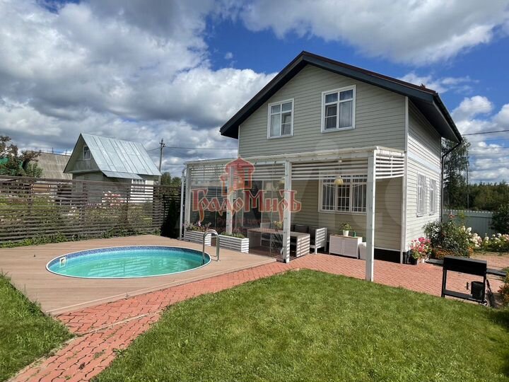 Дача 78,3 м² на участке 6 сот.