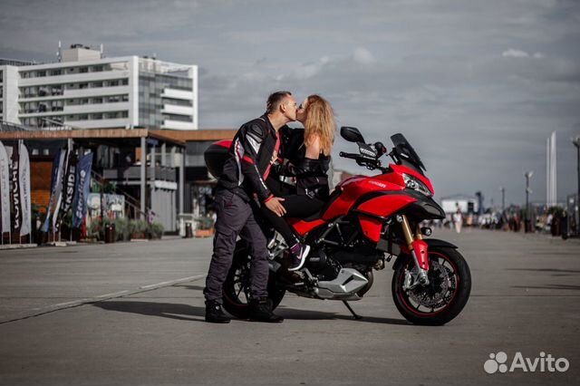 Фотосессия на мотоцикле