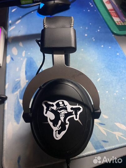 Игровые наушники hyper x silver