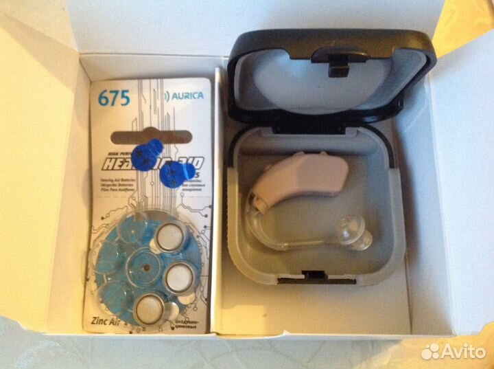 Слуховой аппарат новый