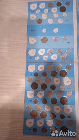 Альбом с монетами