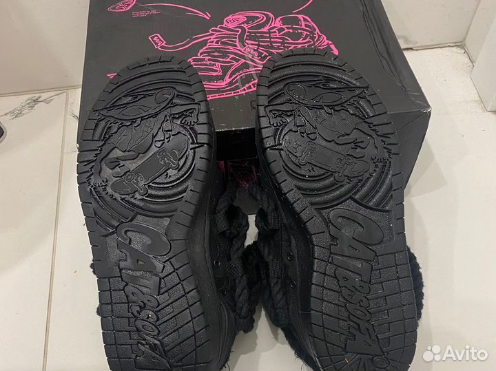 Catsofa черные кроссовки дутые 43