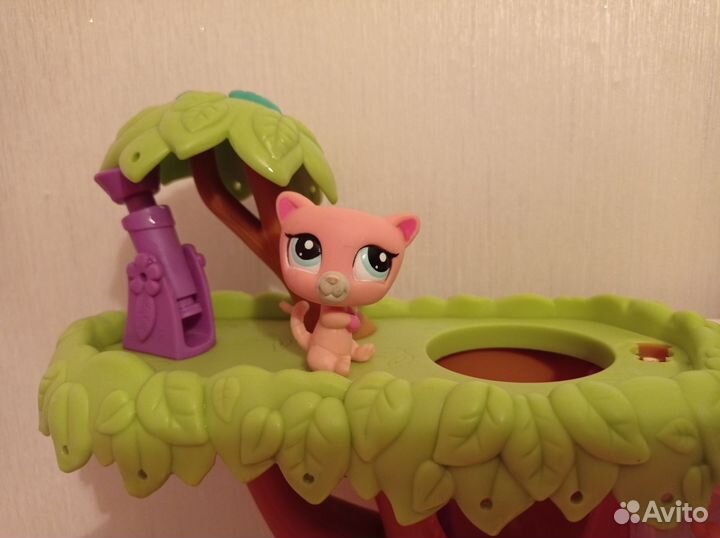 Littlest Pet Shop, дом на дереве с питомцами