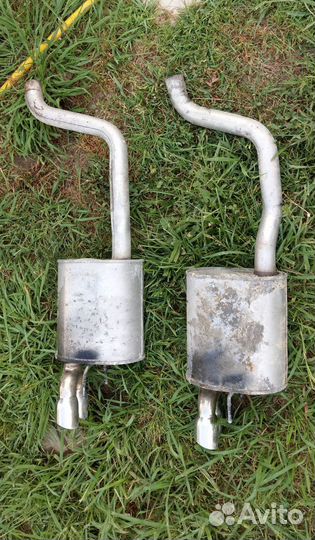 Глушители на corvette c6