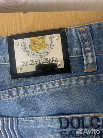 Джинсы dolce & gabbana