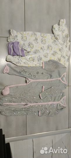 Детская Одежда для девочек пакетом 68 74