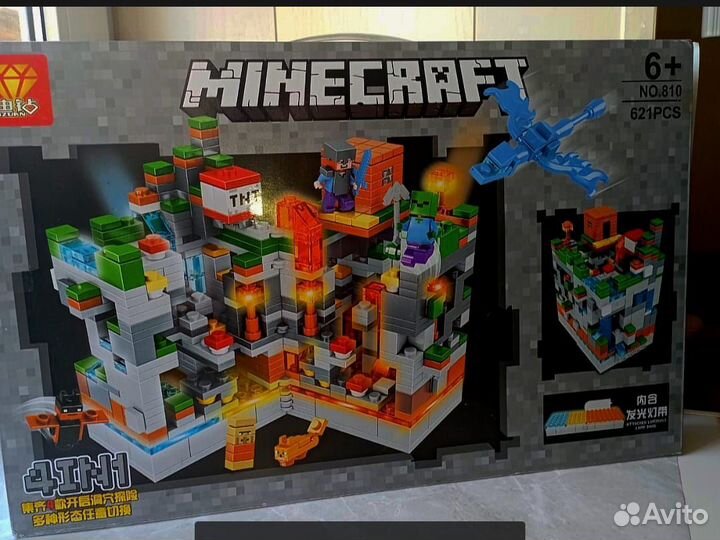 Конструктор Лего майнкрафт