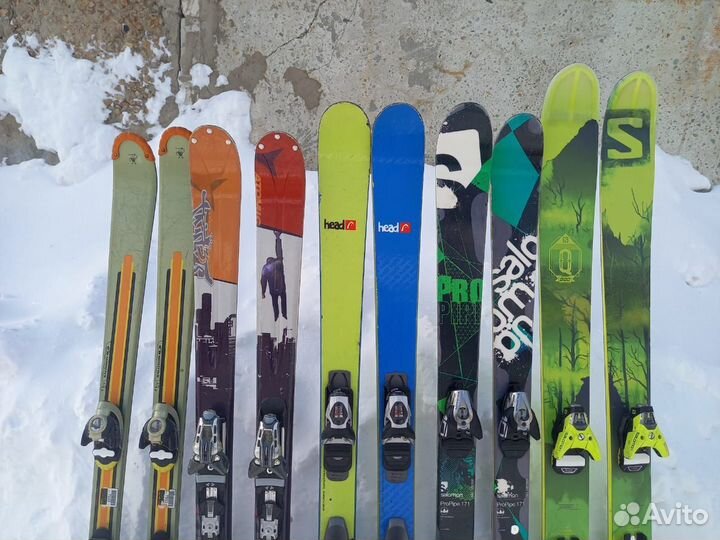 Горные лыжи твин тип 163 171