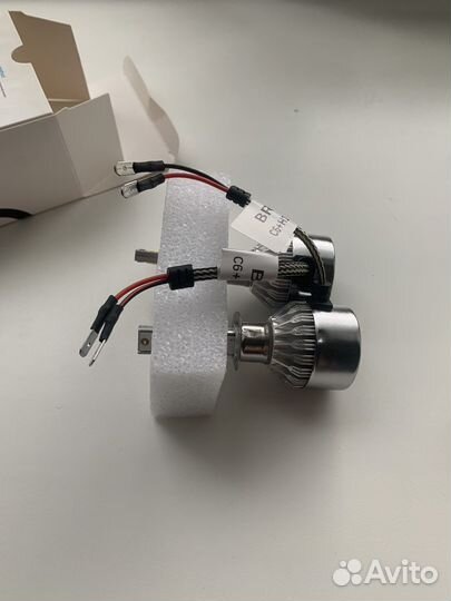 Светодиодные лампочки C6 цоколь H1