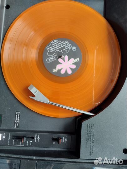 Виниловый проигрыватель sony EX-2K 1974г раритет