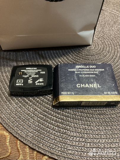 Тени новые -двойные с шимером Chanel