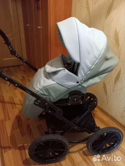 Коляска 2 в 1 Indigo Porto Classic 14