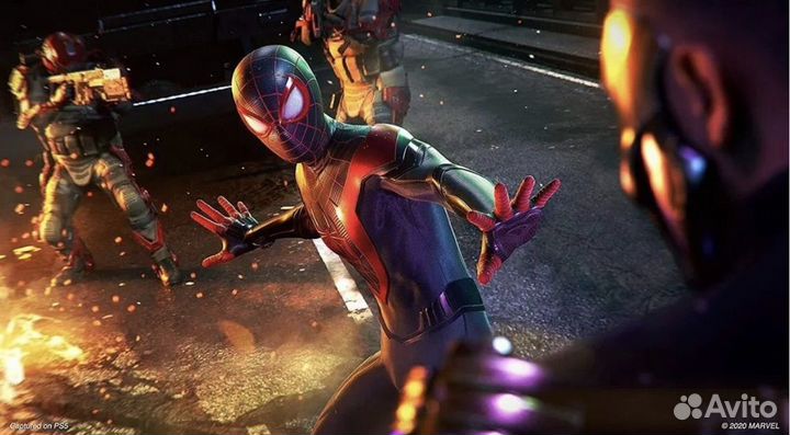 Игра Marvel Spider-Man Miles Morales ps4