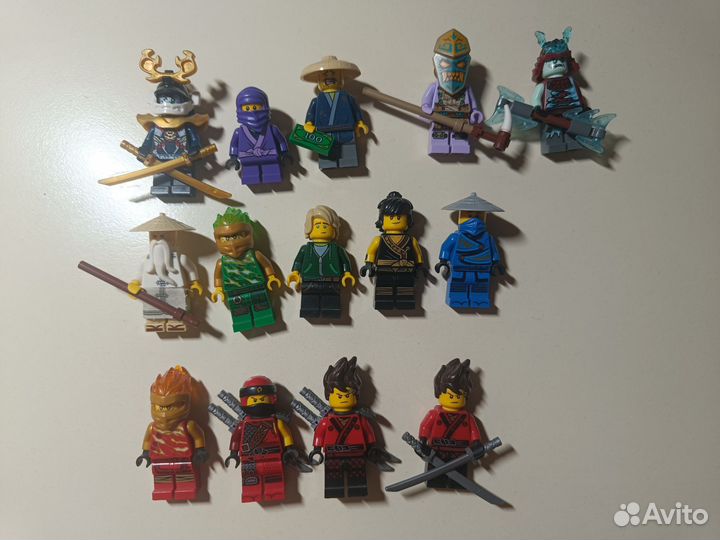 Lego Ninjago минифигурки