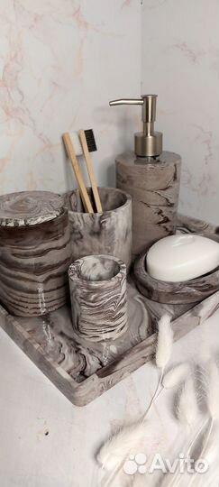 Набор в ванную из Гипса