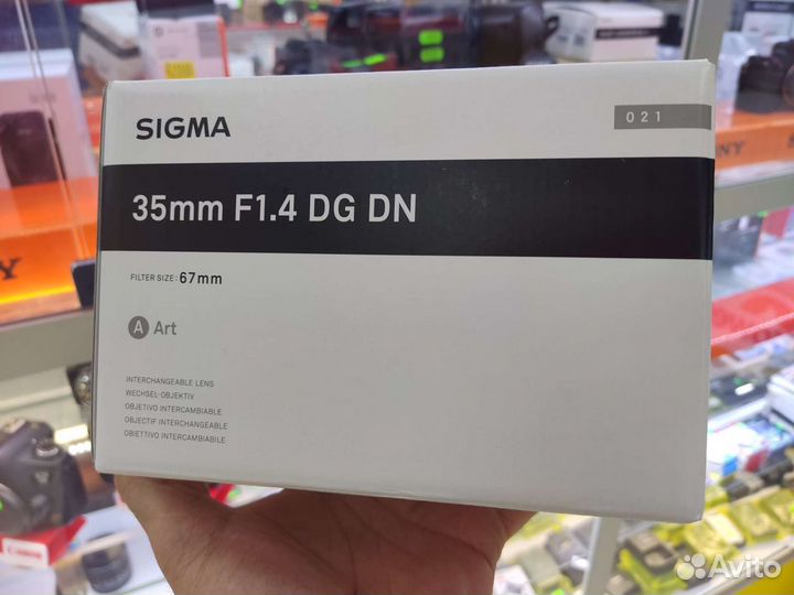 Sigma 35mm F/1.4 DG DN Art Sony E новый