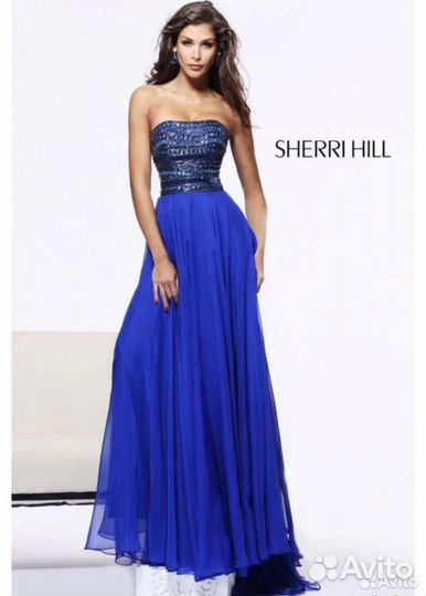Выпускное платье sherri hill 00 (xs) бу вечернее