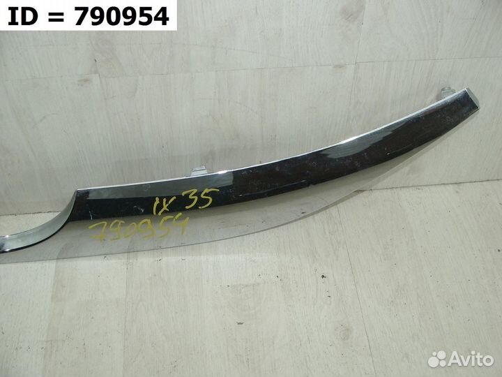 Накладка решетки радиатора хром Hyundai ix35