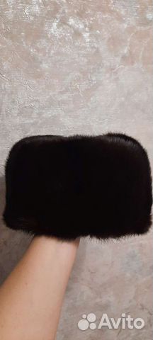 Норковая шапка мужская