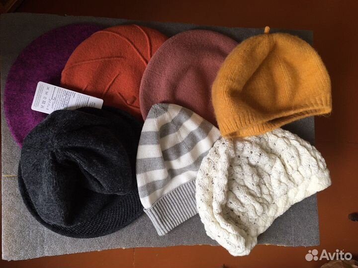 Шляпки, береты, шапки