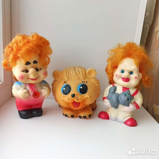 Резиновые игрушки СССР