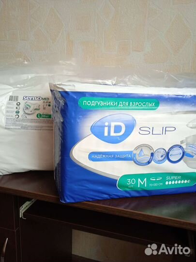 Памперсы для взрослых l, М ночные