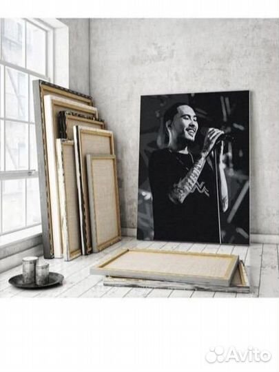 Готовая картина по номерам