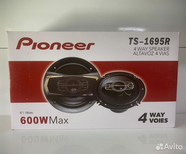 Автомобильные колонки Pioneer, Sony, Kenwood