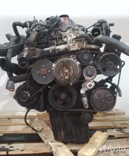 Контрактный двигатель SsangYong D20DT 664951 E4