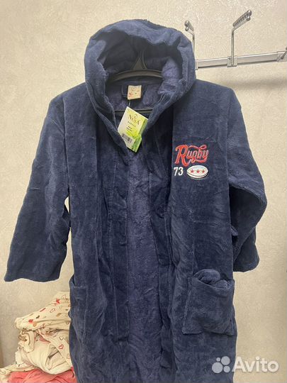 Махровые халаты на мальчика бренд nusa