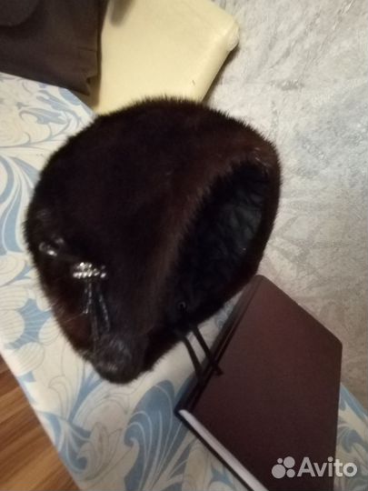 Шапка норковая женская