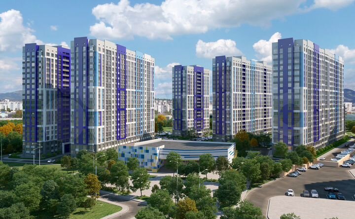 1-к. квартира, 42,9 м², 16/20 эт.