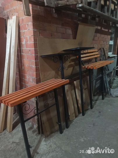 Скамейка, лавочка столик (ритуальная )на кладбище