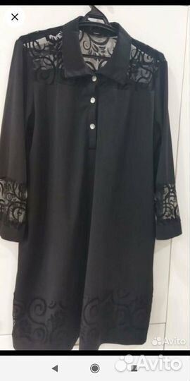 Платье рубашка женская 52 54