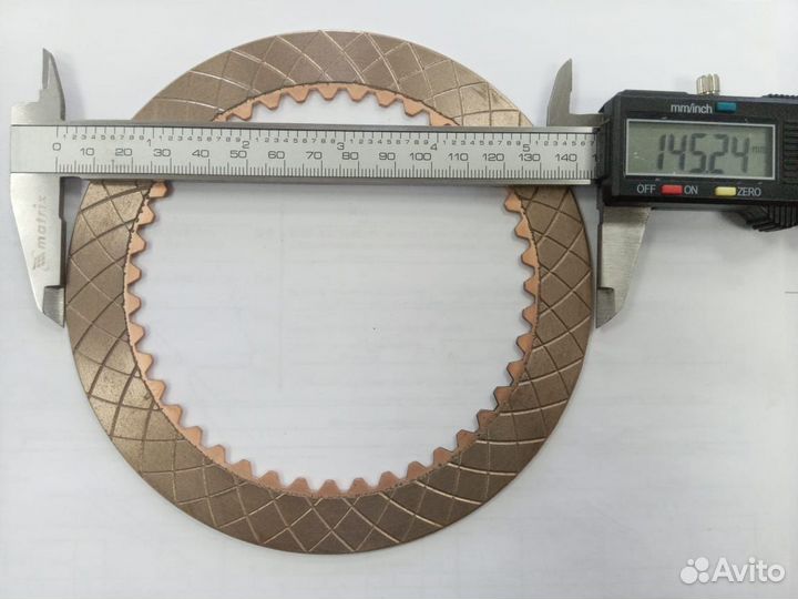 Фрикционный диск на АКПП zy280 (внутренний, ведущи