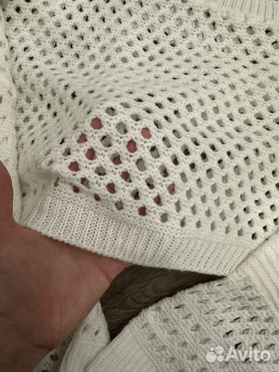 Кофта в сетку