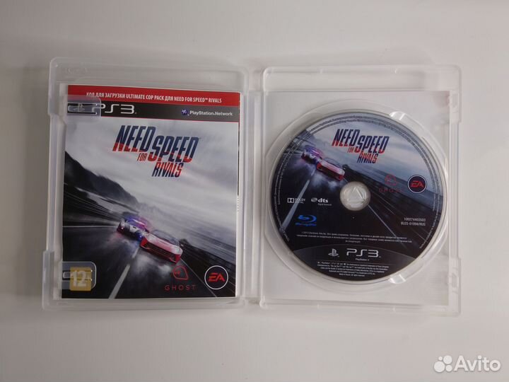 Nfs rivals PS3 игра