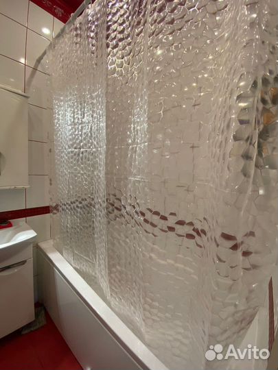 Штора для ванной 3d новая
