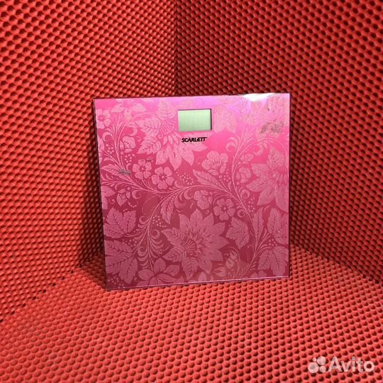 Весы напольные электронные scarlett (60425)