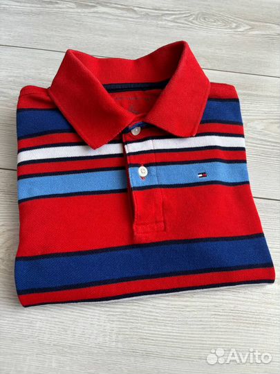 Футболка поло Tommy Hilfiger, оригинал, на 6-7 лет