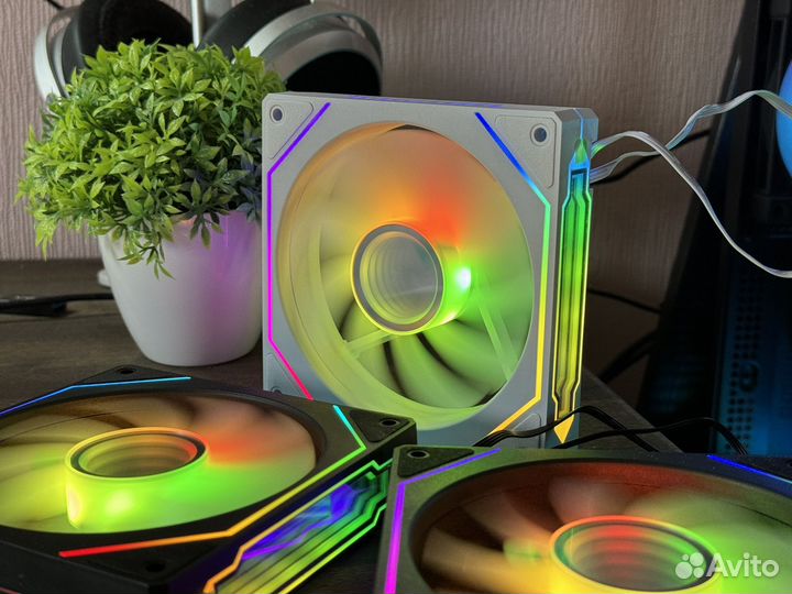 Вентиляторы для корпуса argb PWM 120мм
