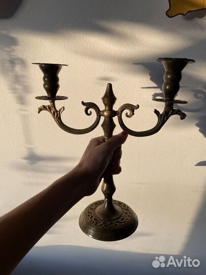 Старинный подсвечник