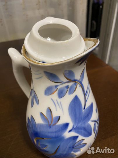 Фарфоровый и керамич кувшины СССР графин колба