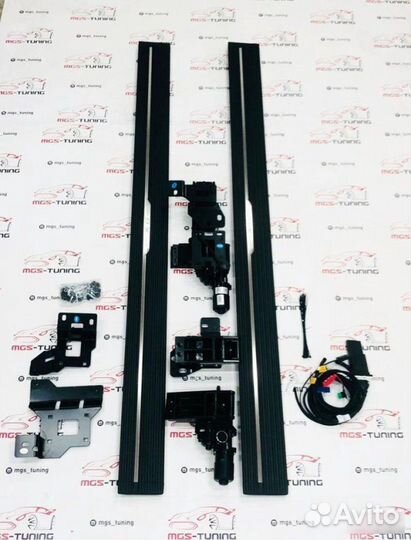 Выдвижные пороги на BMW X6 G06